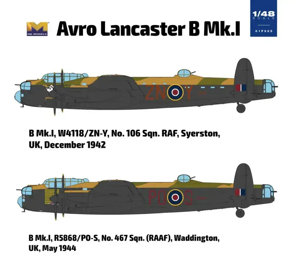 HK Models Avro Lancaster B Mk.I 1/48